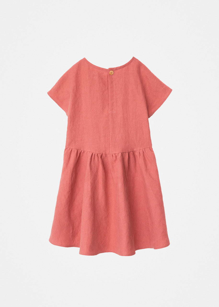 Kleid Lotte 100% Leinen für Kinder